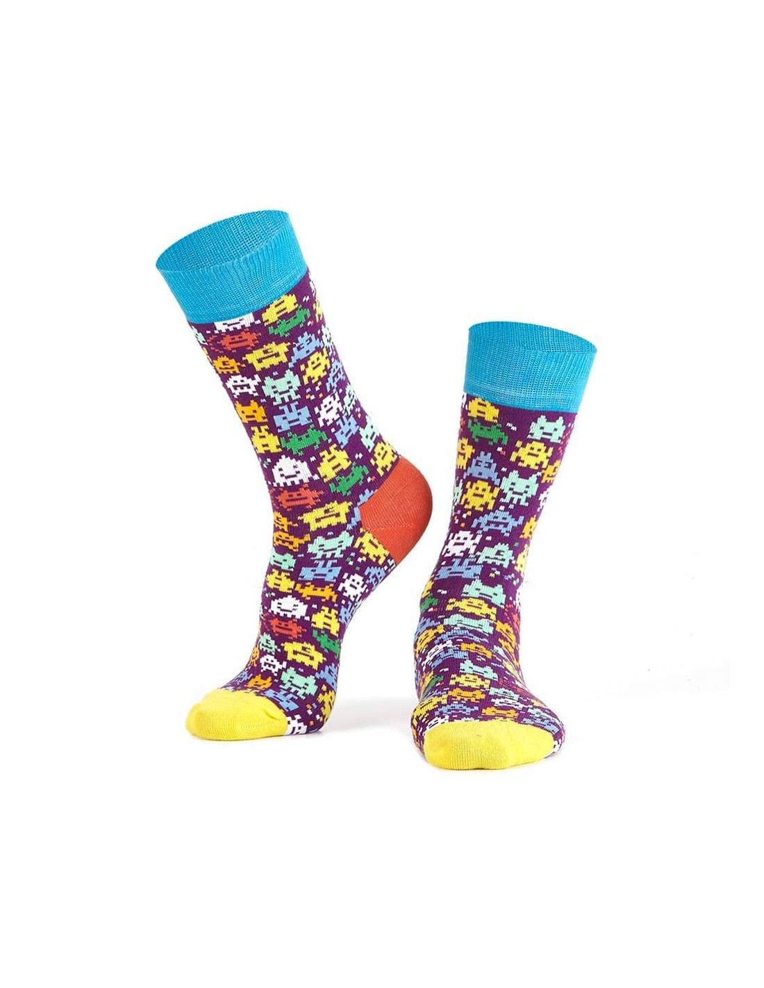 Women\'s socks with colorful patterns SD26 - Online store - Boutique